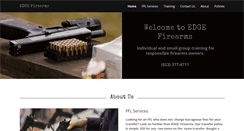 Desktop Screenshot of edgefirearms.com